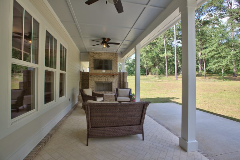 Inspiration for an eclectic porch remodel in Jacksonville by Kelton Mack Designs | Outdoor Photos | Porch | Landscaping | Landscape Design | Outdoor Living Space | Porch Design Ideas | Outdoor Living Space Ideas | Backyard Design