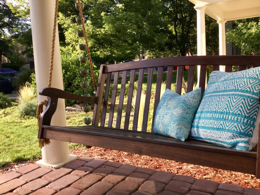 Inspiration for an eclectic porch remodel in Other by Design Workshop, David Morris | Outdoor Photos | Porch | Landscaping | Landscape Design | Outdoor Living Space | Porch Design Ideas | Outdoor Living Space Ideas | Backyard Design