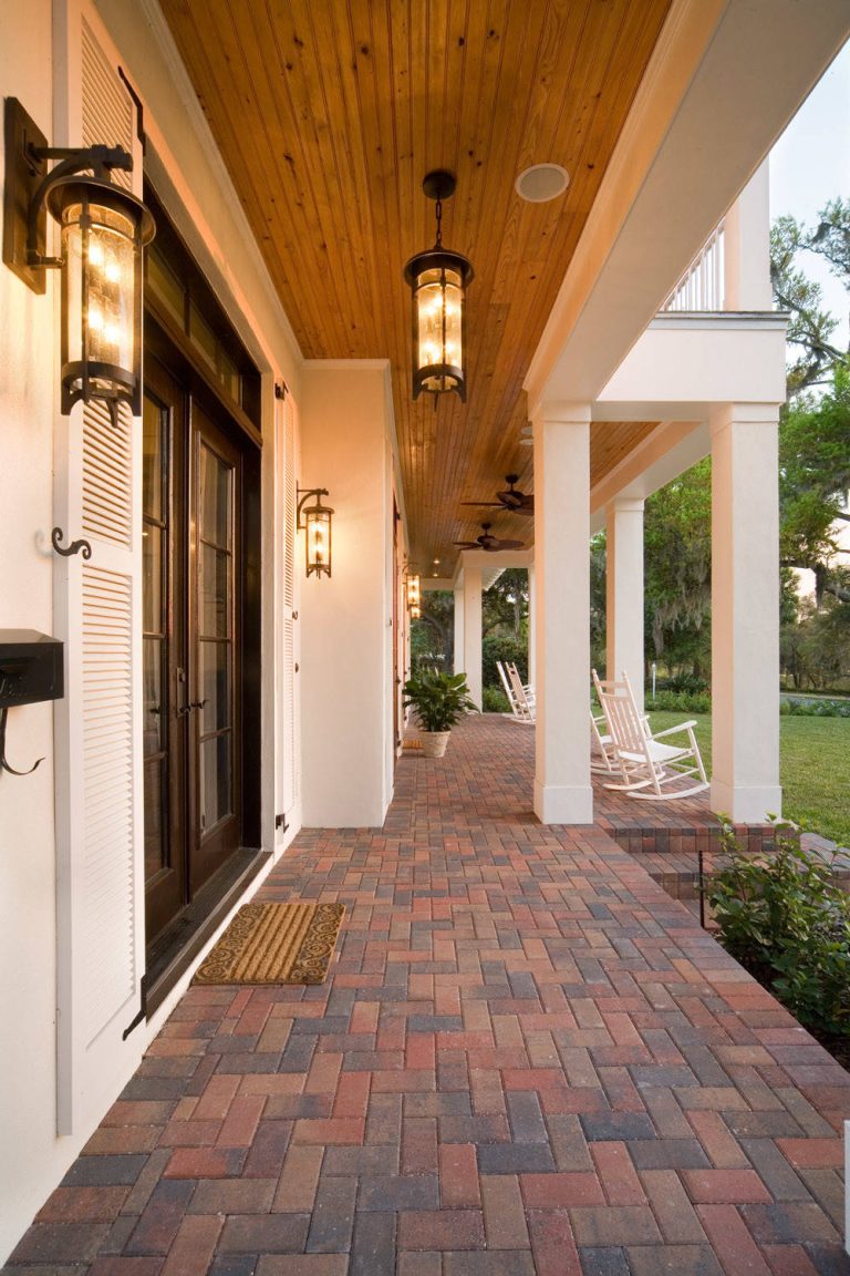 Inviting Front Porch by Ross Jordan Homes