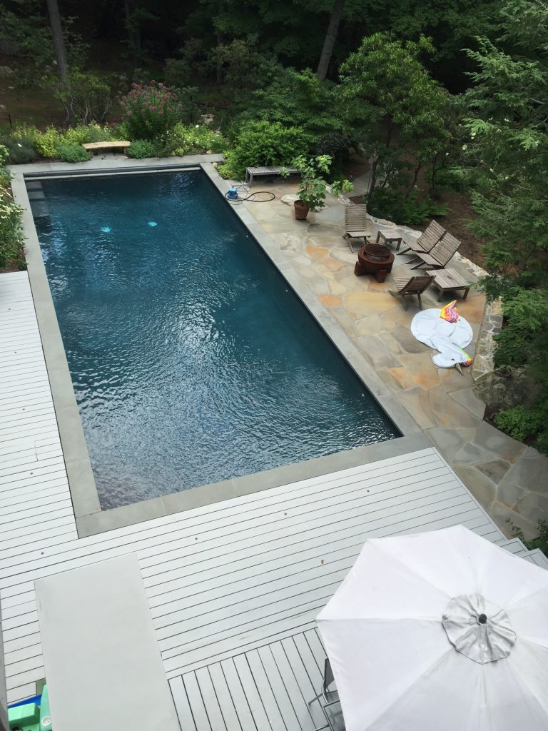 Its finally summer and the home owners can now enjoy their new patio with extra room for entertaining.