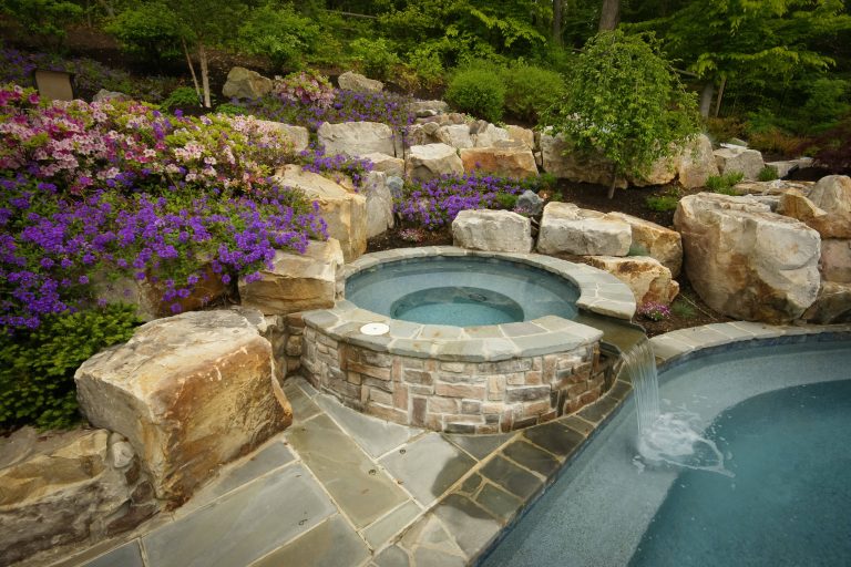 Landscaping done by Annapolis Landscaping ( www.annapolislandscaping.com) Pool done by Johnson Pools Edgewater MD ( www.jpools.com)