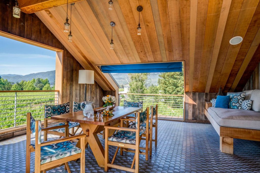 Large country porch idea in San Francisco by Larette Design | Outdoor Photos | Porch | Landscaping | Landscape Design | Outdoor Living Space | Porch Design Ideas | Outdoor Living Space Ideas | Backyard Design