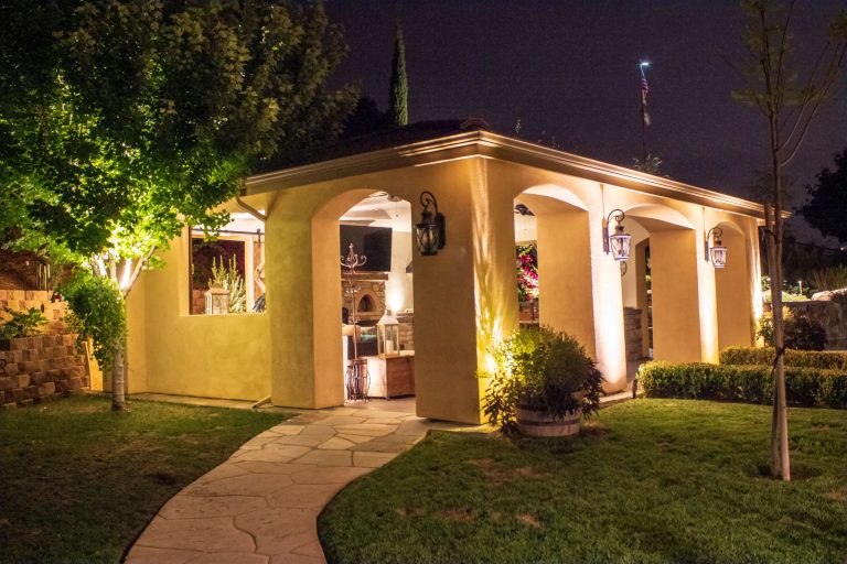 Make your outdoor spaces usable and create an ambiance with outdoor lighting.