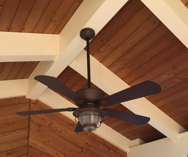 Mid-sized cottage screened-in back porch photo in Other with decking and a roof extension by Integrity Design + Build | Outdoor Photos | Porch | Landscaping | Landscape Design | Outdoor Living Space | Porch Design Ideas | Outdoor Living Space Ideas | Backyard Design