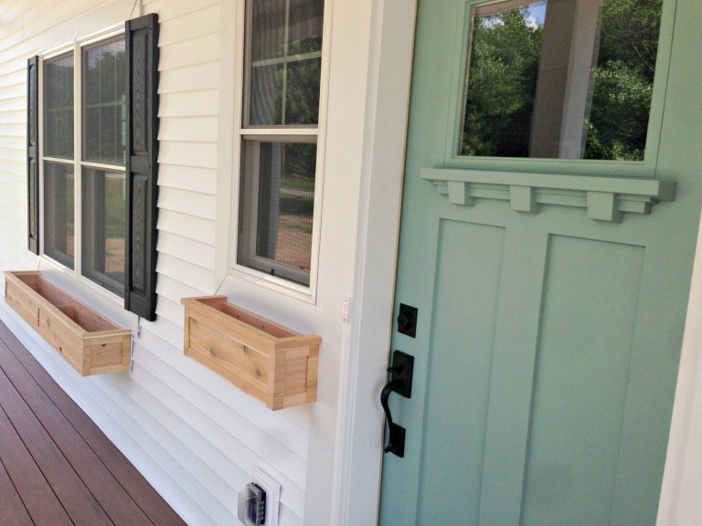 Mid-sized country screened-in back porch photo in Other with decking and a roof extension by Integrity Design + Build | Outdoor Photos | Porch | Landscaping | Landscape Design | Outdoor Living Space | Porch Design Ideas | Outdoor Living Space Ideas | Backyard Design