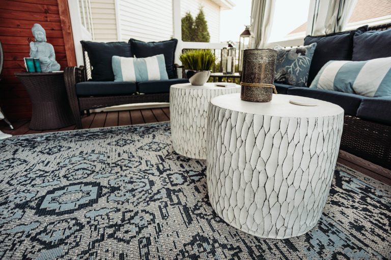 Mid-sized tuscan screened-in side porch photo in Other with decking and a roof extension by Mader Designs | Outdoor Photos | Porch | Landscaping | Landscape Design | Outdoor Living Space | Porch Design Ideas | Outdoor Living Space Ideas | Backyard Design