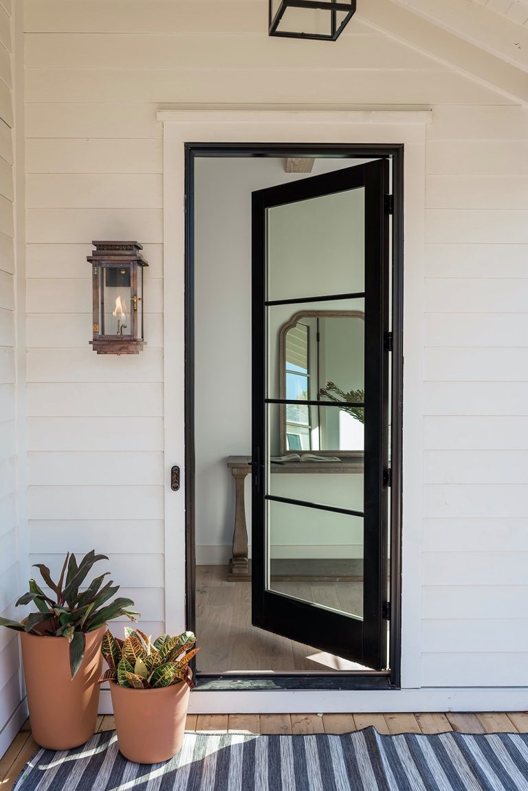 Minimalist front porch idea in Indianapolis with a roof extension by aaNovo | Outdoor Photos | Porch | Landscaping | Landscape Design | Outdoor Living Space | Porch Design Ideas | Outdoor Living Space Ideas | Backyard Design