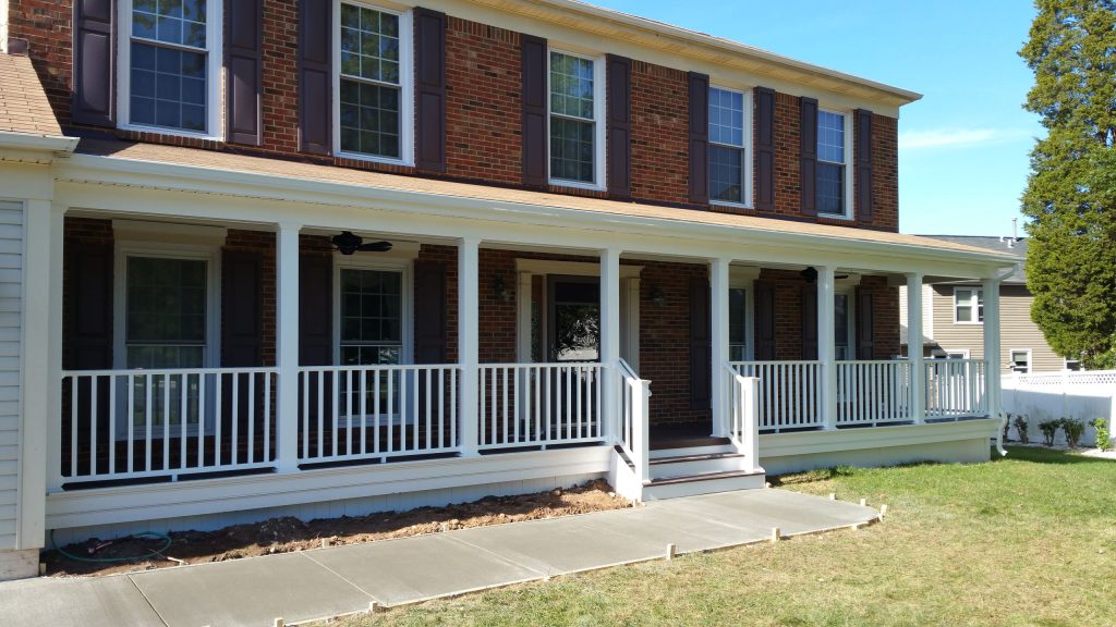 Minimalist porch idea in DC Metro by Powerhouse Remodeling | Outdoor Photos | Porch | Landscaping | Landscape Design | Outdoor Living Space | Porch Design Ideas | Outdoor Living Space Ideas | Backyard Design