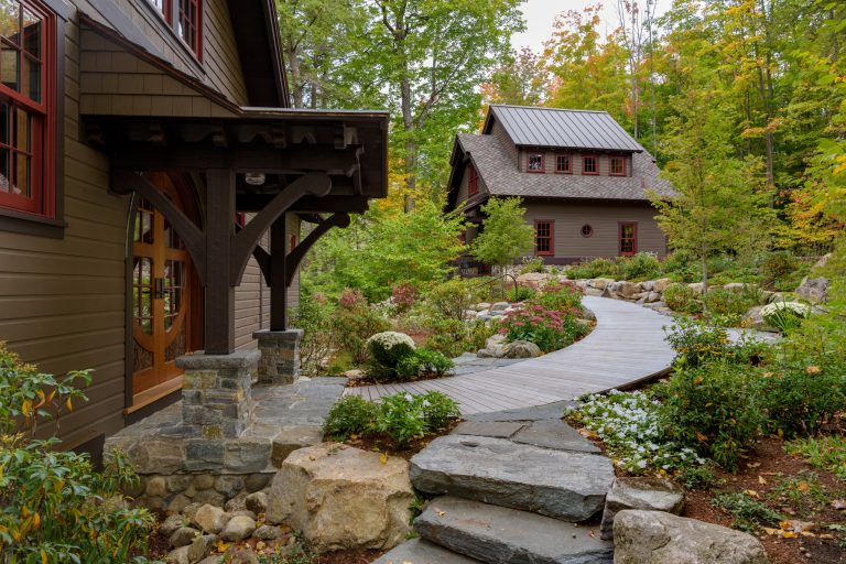 Mountain style deck photo in Portland Maine