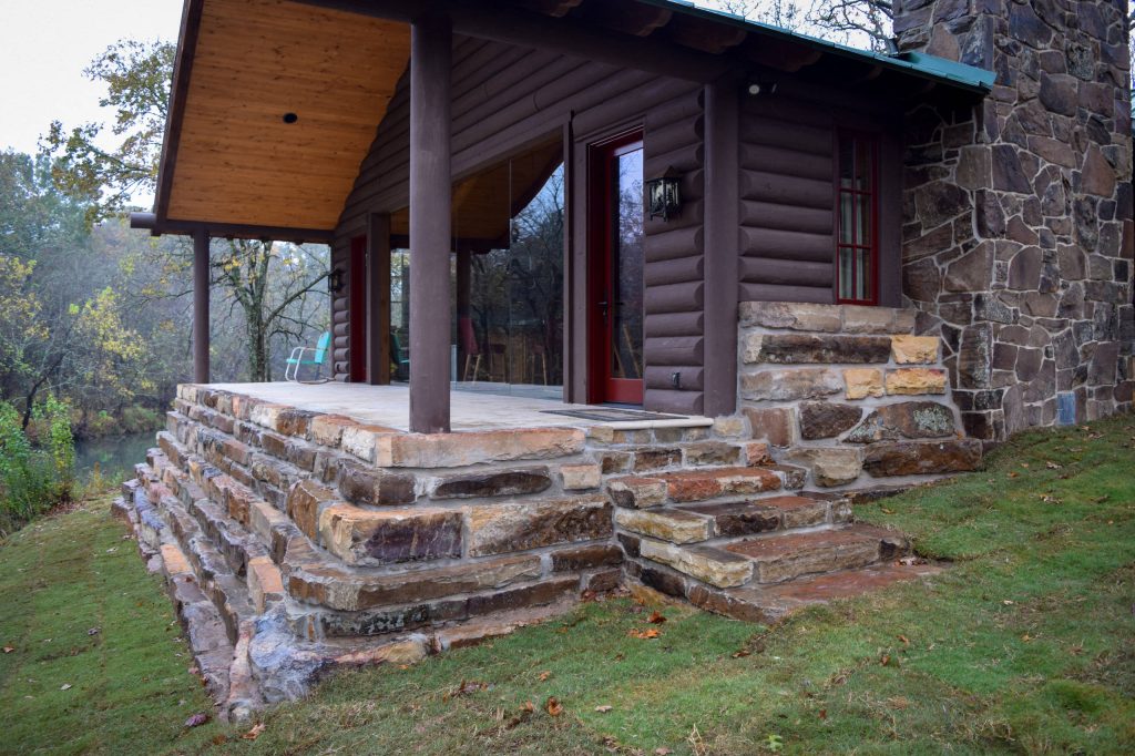 Mountain style porch photo in Oklahoma City by Herndon Construction Inc. | Outdoor Photos | Porch | Landscaping | Landscape Design | Outdoor Living Space | Porch Design Ideas | Outdoor Living Space Ideas | Backyard Design