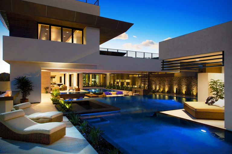 Omega ColorTek Stucco Blue Heron Living