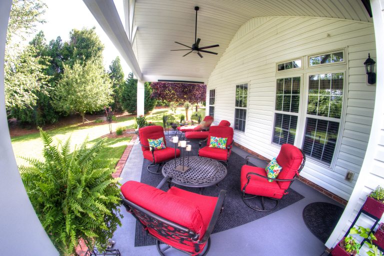 Open Gable Roof Cover Addition