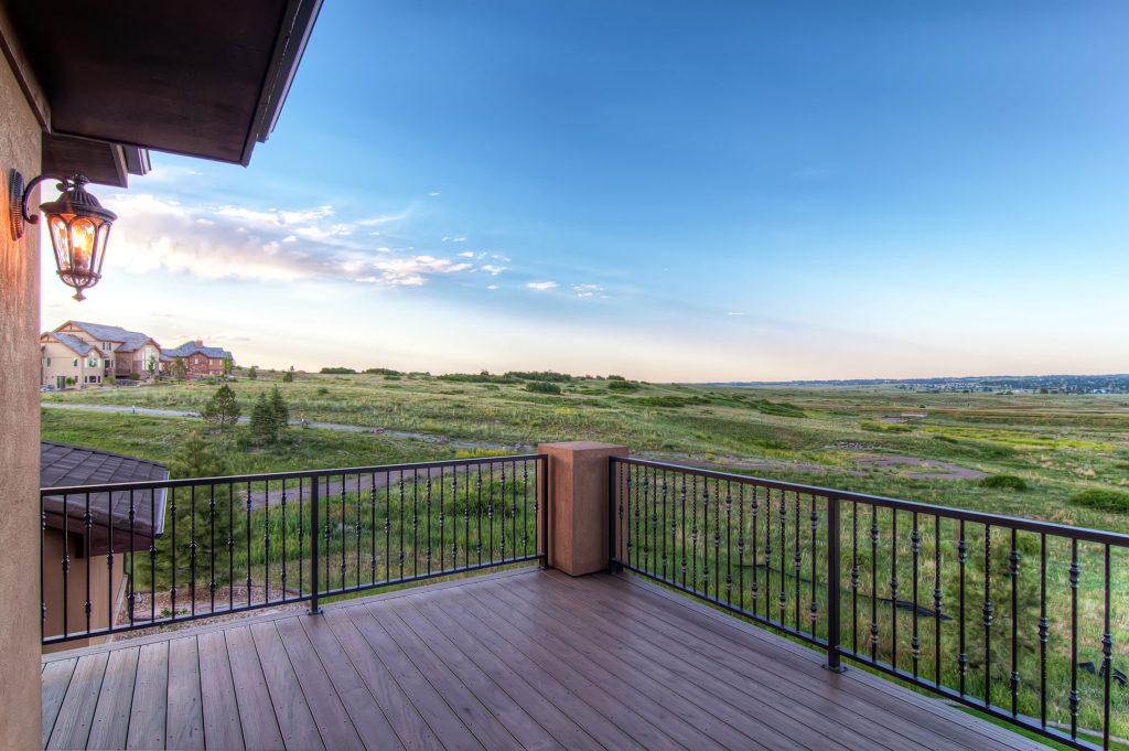 Open space views at Pradera in Parker, CO.