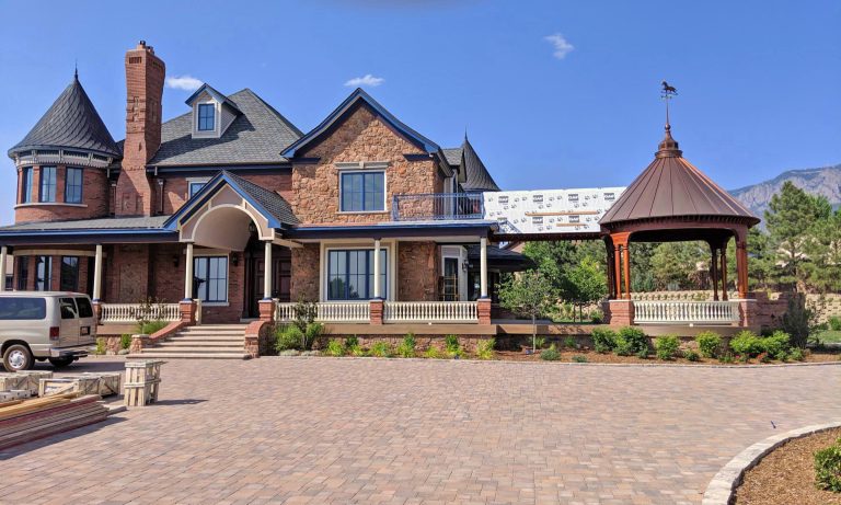 Ornate porch photo in Other by American Porch, LLC | Outdoor Photos | Porch | Landscaping | Landscape Design | Outdoor Living Space | Porch Design Ideas | Outdoor Living Space Ideas | Backyard Design