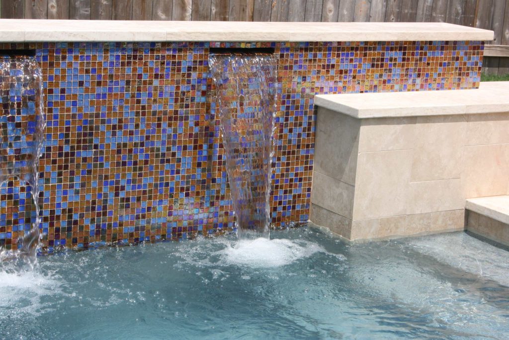 Our beautiful mosaic tiles look just as amazing outdoors as they do indoors! You can use our tiles in your pool, spa, water feature, and in just about any other outdoor project you can envision!