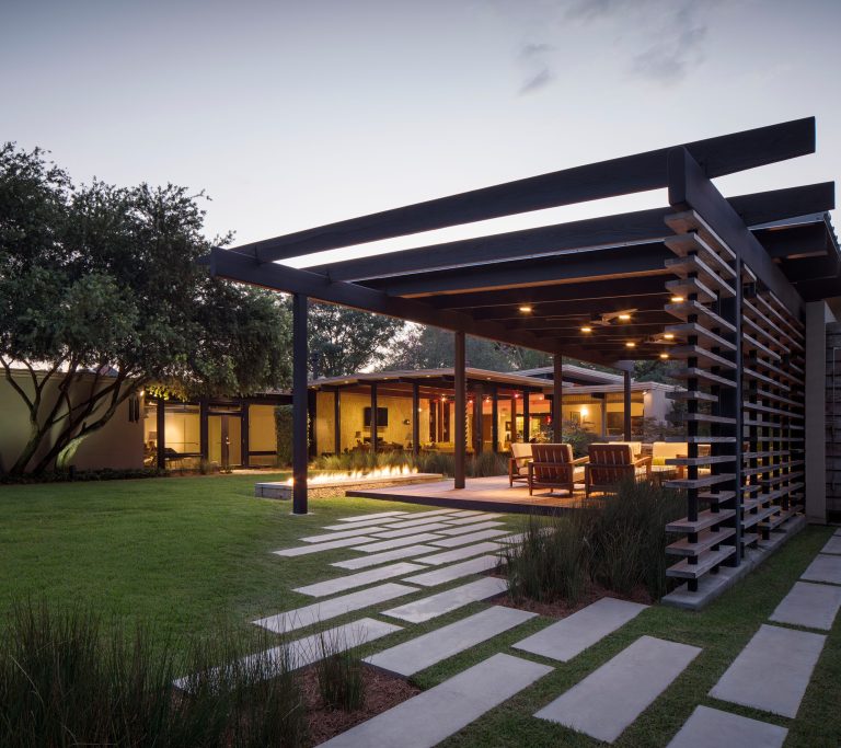Outdoor Kitchen and Living Space