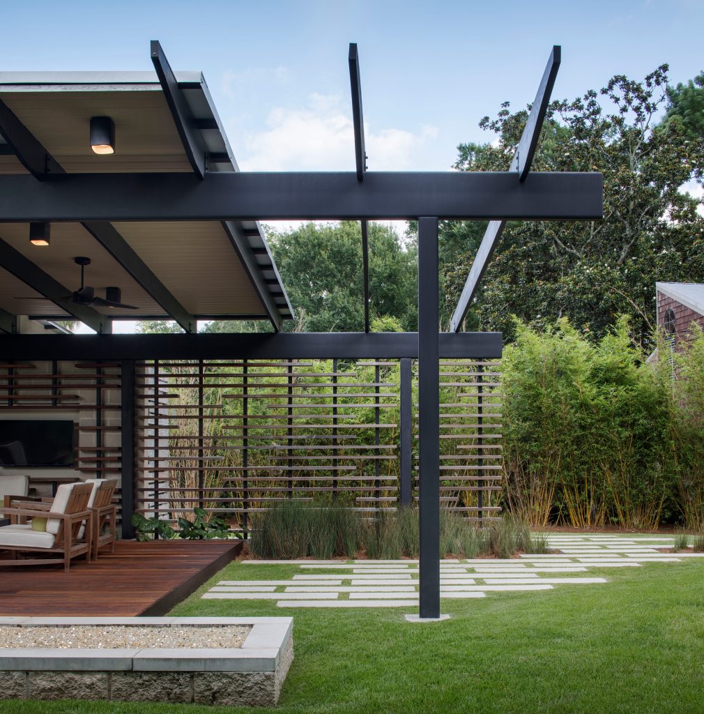 Outdoor Kitchen and Living Space