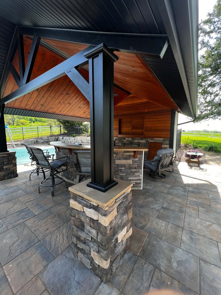 Outdoor Pool Houses for Family and Friends!!!