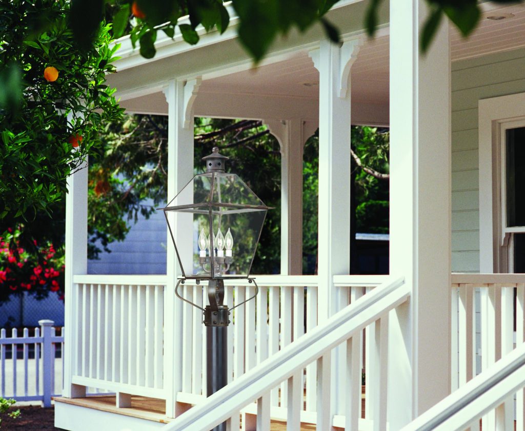Outdoor Post Lamp from the Montgomery Collection by Troy Lighting