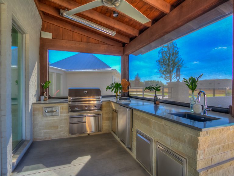 Outdoor kitchen