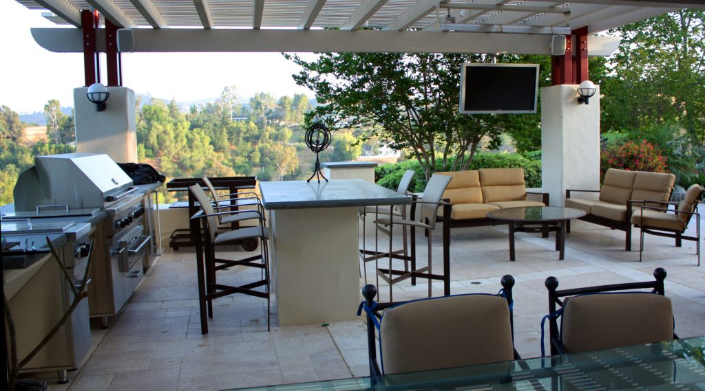 Outdoor kitchen and Pergola addition Pooya Goudarzi