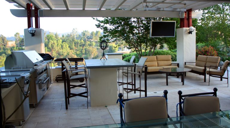 Outdoor kitchen and Pergola addition Pooya Goudarzi
