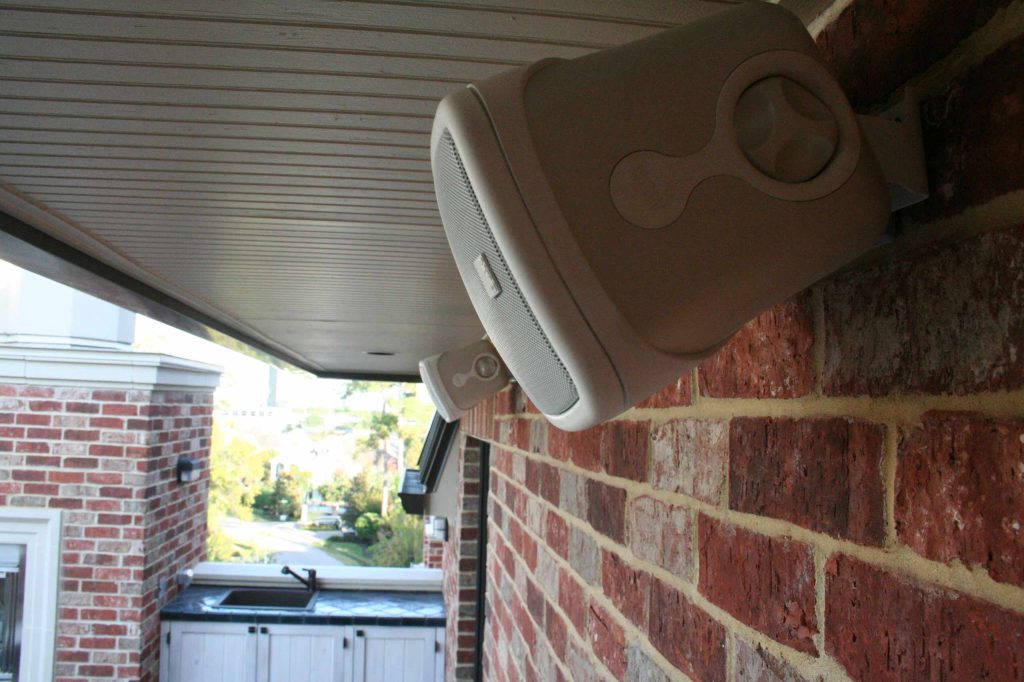 Outdoor speakers are perfect for entertaining guests or a romantic evening out on the patio.