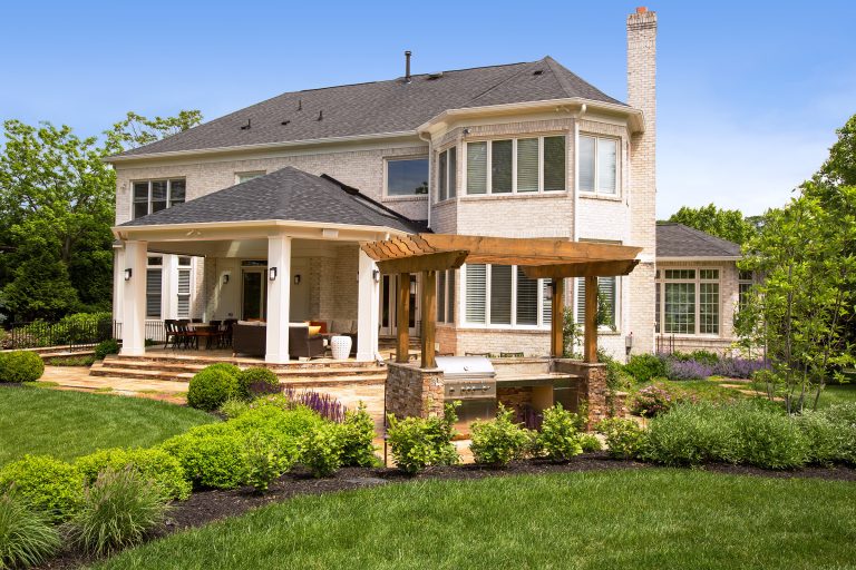 Photography by Greg Hadley Photography. Outdoor dining or intimate gatherings or to extend your outdoor living.