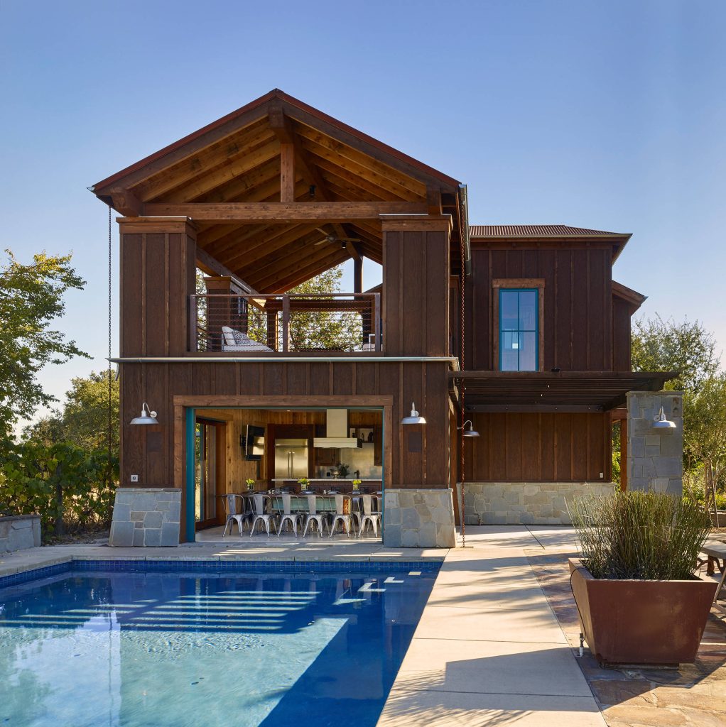 Pool House overall I Architect Robert Baumann I Photography Ken Gutmaker