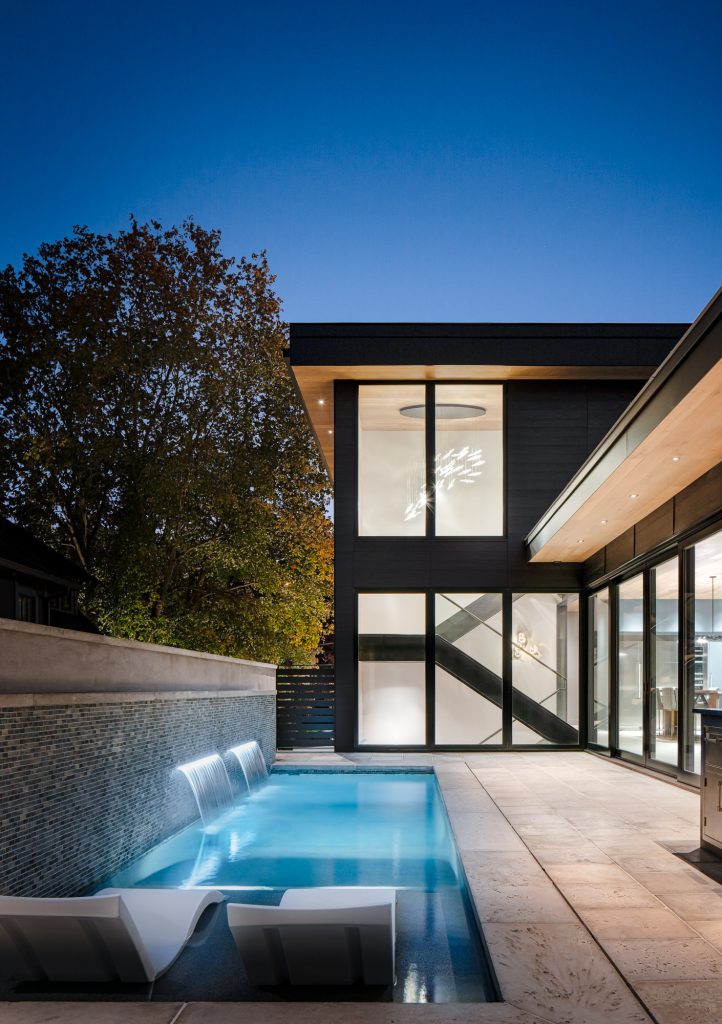 Pool - contemporary pool idea in Atlanta