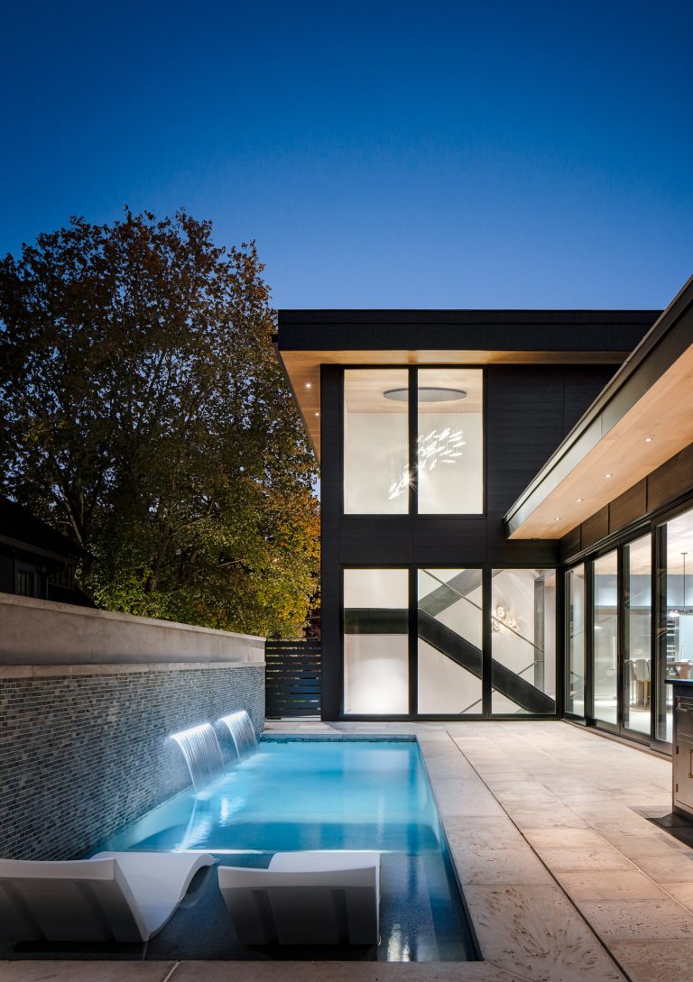 Pool - contemporary pool idea in Atlanta