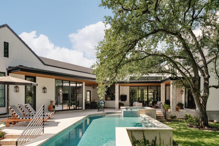 Pool - contemporary pool idea in Austin