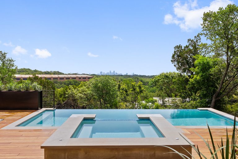 Pool - contemporary pool idea in Austin