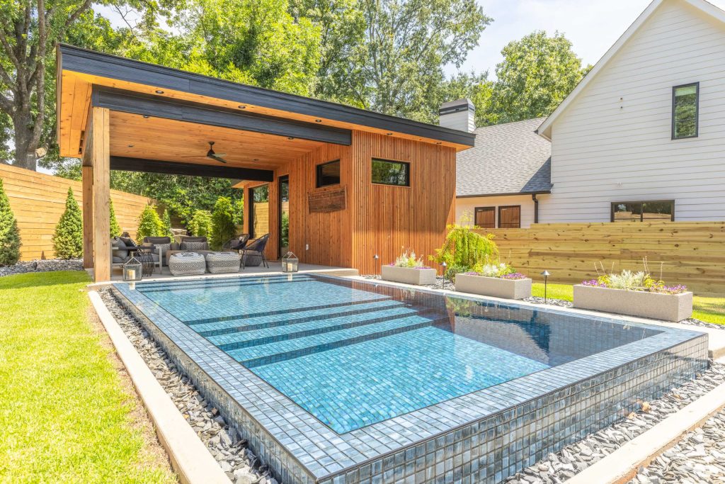 Pool - contemporary pool idea in Other
