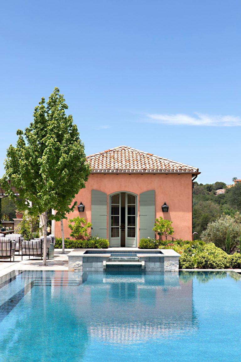 Pool - mediterranean pool idea in Orange County