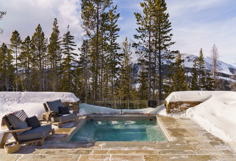 Pool - rustic pool idea in Other