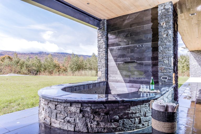 Pool - rustic pool idea in San Francisco