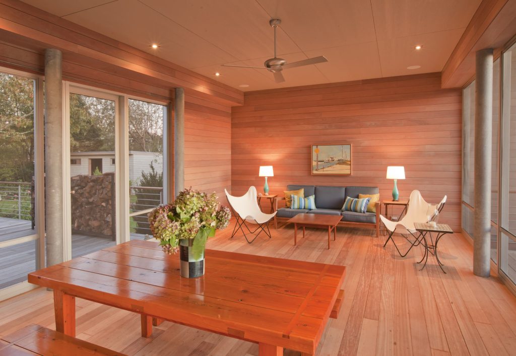 Porch; Photo Credit Peter Vanderwarker