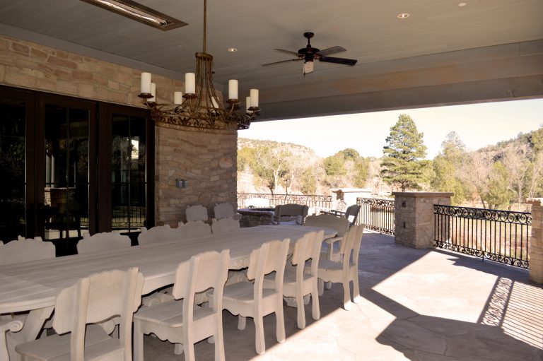 Porch idea in Albuquerque by Conron & Woods Architects | Outdoor Photos | Porch | Landscaping | Landscape Design | Outdoor Living Space | Porch Design Ideas | Outdoor Living Space Ideas | Backyard Design