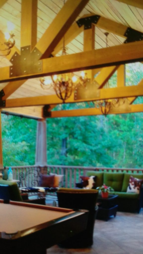 Porch idea in Birmingham by ICON Construction | Outdoor Photos | Porch | Landscaping | Landscape Design | Outdoor Living Space | Porch Design Ideas | Outdoor Living Space Ideas | Backyard Design