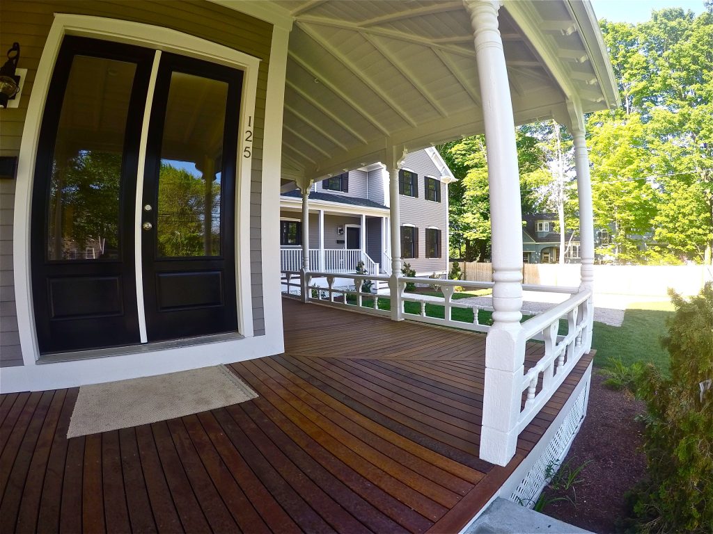 Porch idea in Boston by Creative Home Improvements | Outdoor Photos | Porch | Landscaping | Landscape Design | Outdoor Living Space | Porch Design Ideas | Outdoor Living Space Ideas | Backyard Design