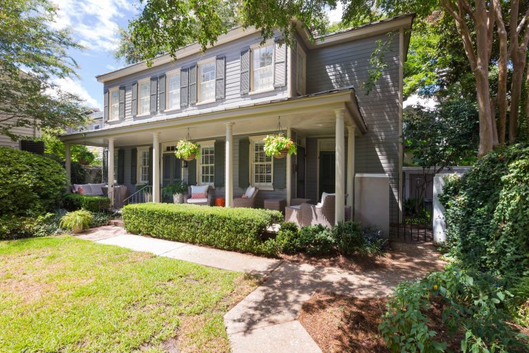 Porch idea in Charleston by Domain Interiors & Design | Outdoor Photos | Porch | Landscaping | Landscape Design | Outdoor Living Space | Porch Design Ideas | Outdoor Living Space Ideas | Backyard Design