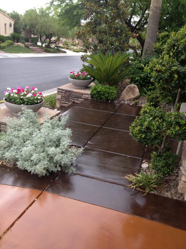 Porch idea in Las Vegas by JoAnn Monson | Outdoor Photos | Porch | Landscaping | Landscape Design | Outdoor Living Space | Porch Design Ideas | Outdoor Living Space Ideas | Backyard Design