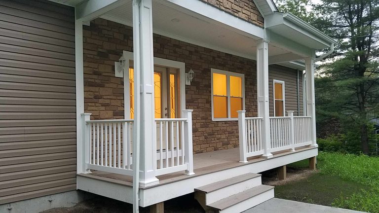 Porch idea in Providence by Canvas Earth | Outdoor Photos | Porch | Landscaping | Landscape Design | Outdoor Living Space | Porch Design Ideas | Outdoor Living Space Ideas | Backyard Design