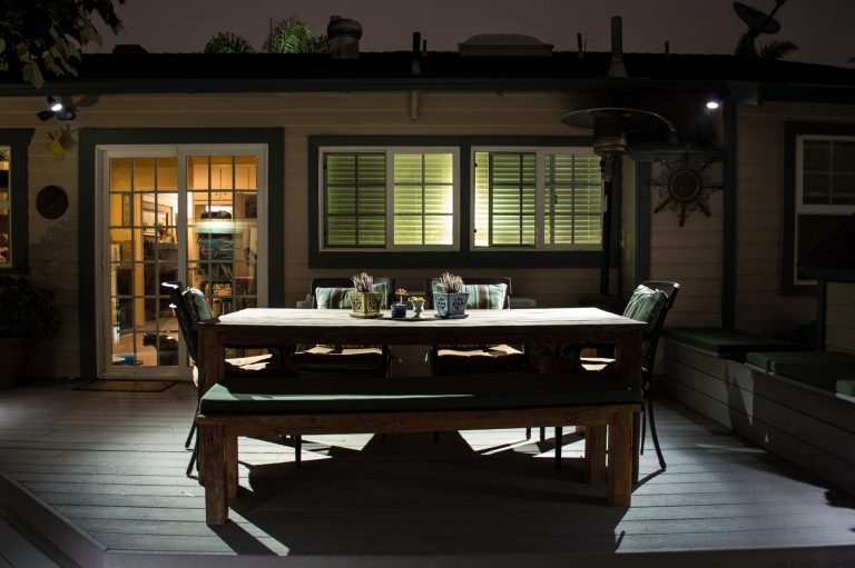 Porch photo in Los Angeles by ALLIANCE Outdoor Lighting | Outdoor Photos | Porch | Landscaping | Landscape Design | Outdoor Living Space | Porch Design Ideas | Outdoor Living Space Ideas | Backyard Design