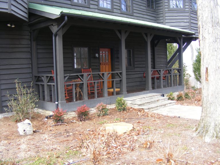 Porch photo in Nashville by JSLA | Outdoor Photos | Porch | Landscaping | Landscape Design | Outdoor Living Space | Porch Design Ideas | Outdoor Living Space Ideas | Backyard Design