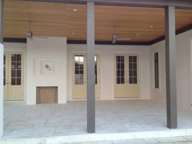 Porch photo in New Orleans by Haaswood Development, LLC | Outdoor Photos | Porch | Landscaping | Landscape Design | Outdoor Living Space | Porch Design Ideas | Outdoor Living Space Ideas | Backyard Design