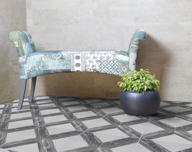 Real Bianco Dolomite Marble in Wood-look! Our etched wood-look tile offers the warmth of hardwood with the enduring qualities of natural stone.