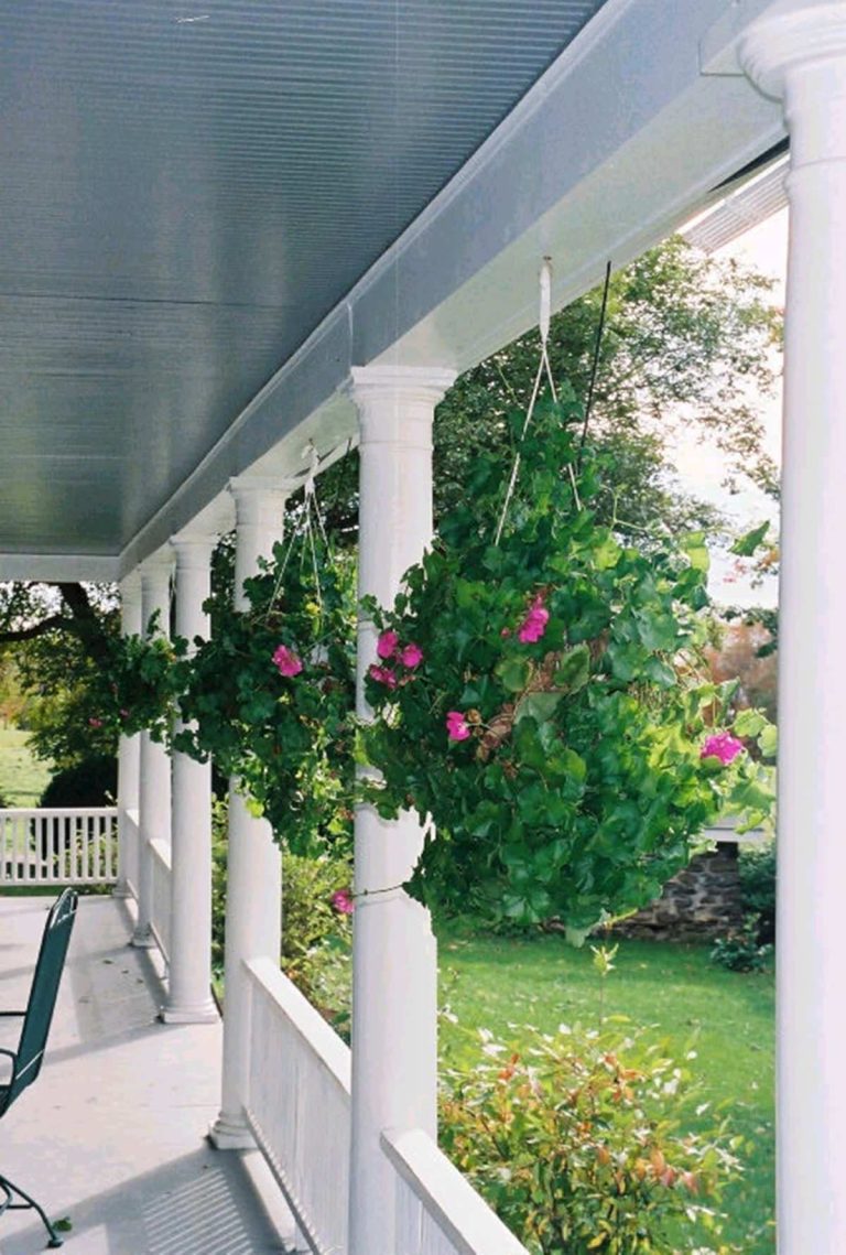 Revamped original porch