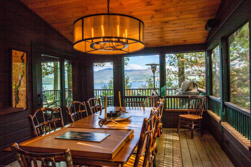 Screen Porch Dining